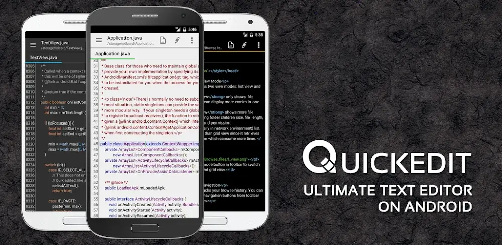 QuickEdit Pro APK: Your Hybrid Solution for Text & Code Editing
